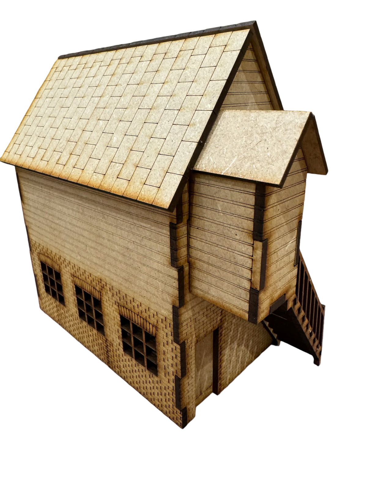 O Gauge 2 Storey Signal Box. Laser cut - 7mm Scale.
