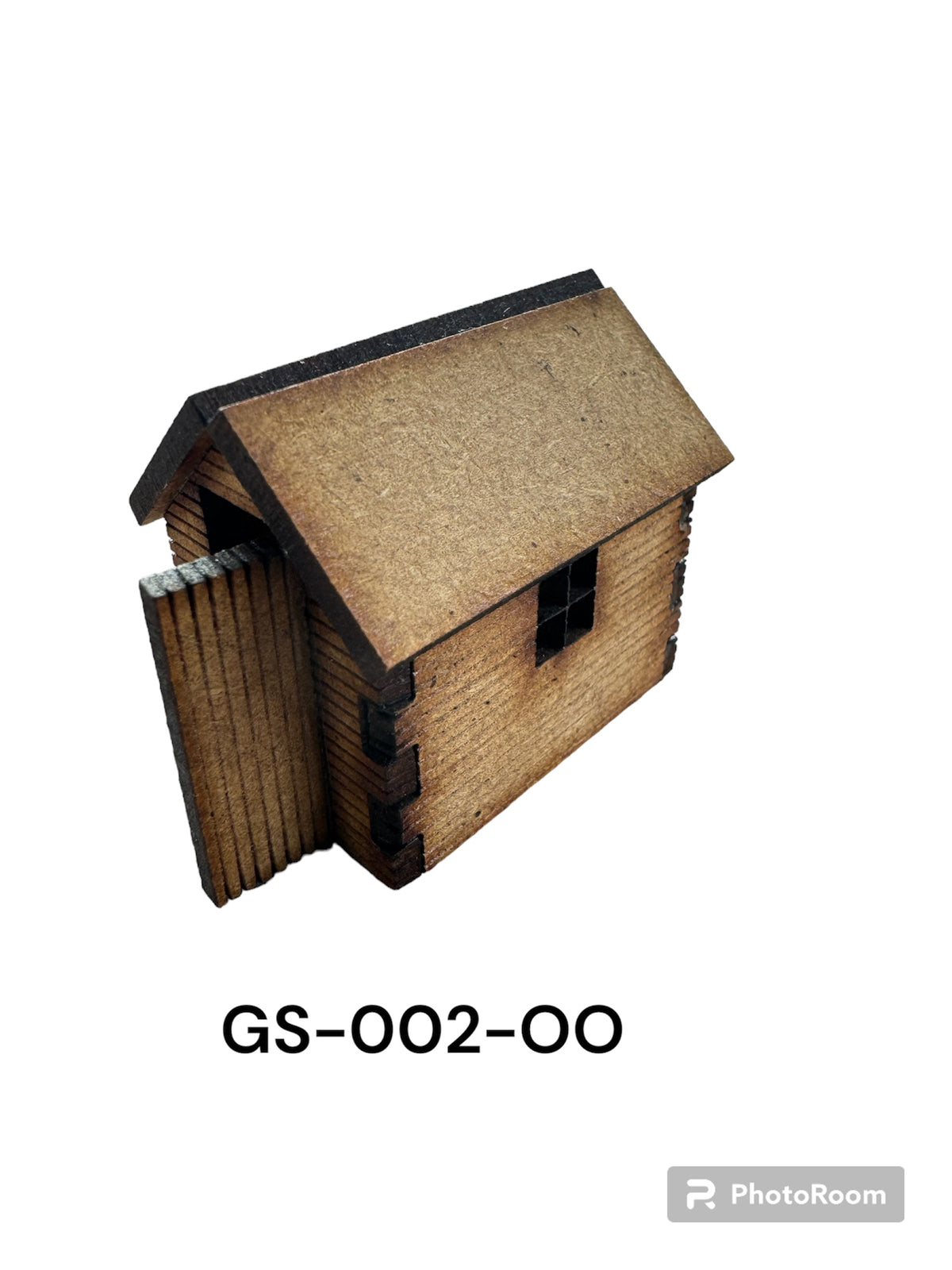 Laser Cut Shed Set and Greenhouse - OO gauge 1:76 Scale.