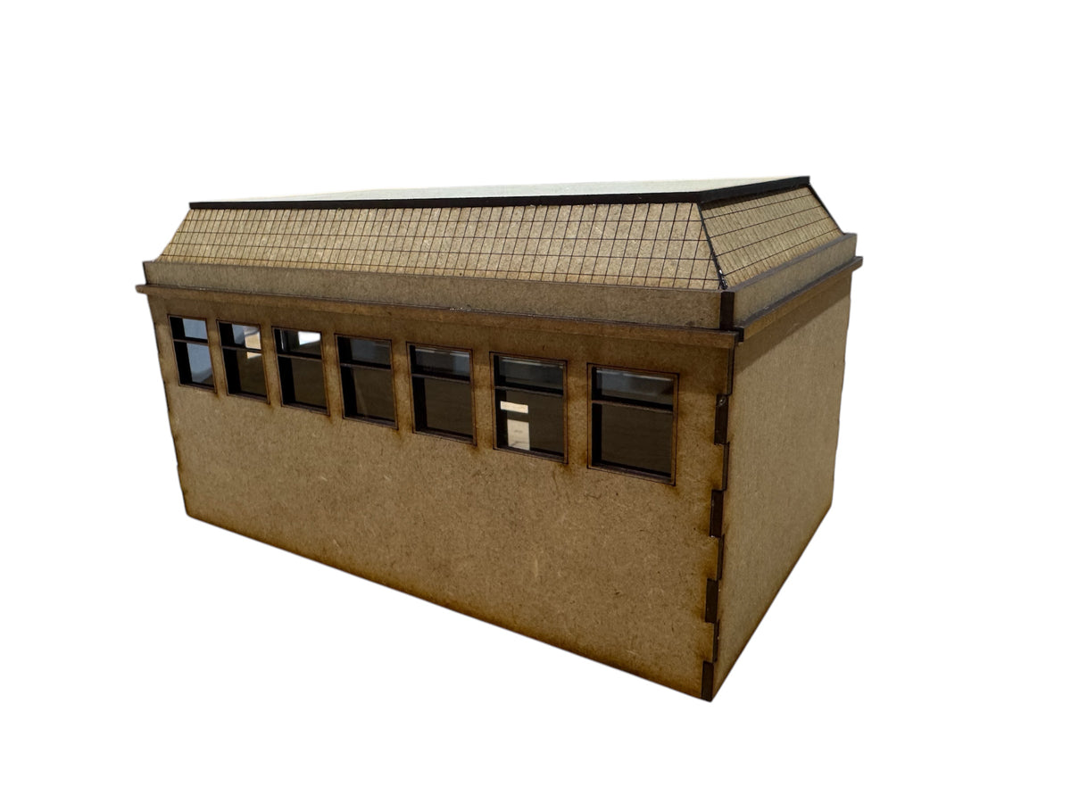 Town Police Staion.  ‘OO' Gauge laser cut kit.